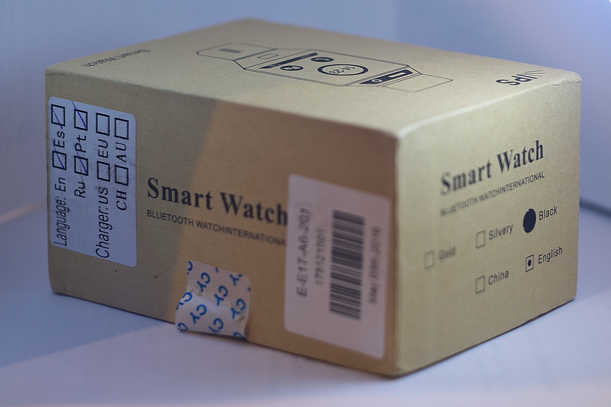 GV08S smart watch - опаковка
