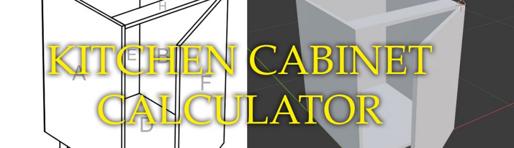 Kitchen cabinet calculator | Блога на Нед